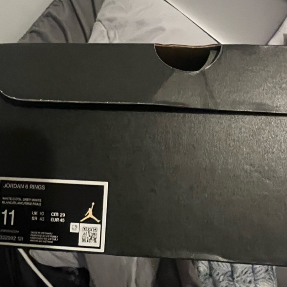 Air jordan 6 rings, worn once but otherwise straight out of the package. - Picture 2 of 2